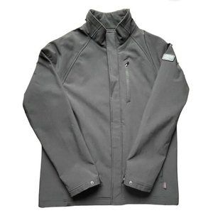 TUMI Metro Softshell Jacket F77210 Fleece Lined Black Medium Men